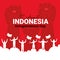 indonesia independence poster