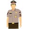 Indonesia police illustration