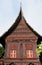 Indonesia traditional house on the West Sumatra island