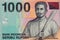 Indonesian banknote of 1000 face value