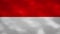 Indonesian dense flag fabric wavers, background loop