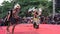 Indonesian perform enggang dance