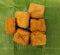 Indonesian Popular Street Food - Fresh Tahu Sumedang (Fried Tofu) is a typical tofu region of Sumedang, Indonesia.