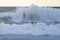 Indonesian surfer surfing in Kuta on Bali