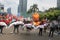 Indonesian Workers Rally in Labor Day