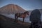 Indonesians Perform the Kasada Ritual on Mount Bromo