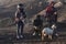 Indonesians Perform the Kasada Ritual on Mount Bromo