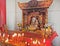 Indoor, Chinese god worship in Thailand