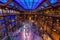 The indoor hall of the French National Museum of Natural History in Paris, France