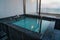 Indoor Japanese hot springs bath