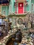 Indoor shopping area at Linton\\\'s Enchanted Gardens in Elkhart, Indiana