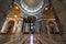 Indoor view of Basilica di San Pietro in Rome