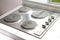 Induction cooktop stove