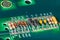 Inductors, capacitors, resistors and diodes on PCB