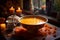Indulge in a Bowl of Creamy Pumpkin Soup - A Taste of Fall