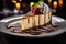 Indulge in a decadent masterpiece   chocolate swirled cheesecake thats truly mouthwatering