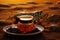 Indulge in the deep, complex flavors of authentic Arabian black coffee