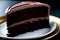 Indulge in the Irresistible Delights of a Decadent Chocolate Cake.AI Generated
