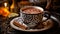 Indulgent Bliss: Decadent Chocolate Coffee Delight