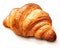 Indulgent Elegance: A Stunning View of a Croissant with Thick Br