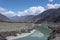 Indus river Karakorum highway, northern areas of Gilgit Baltistan, Pakistan