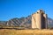 Industrial Agriculture Elevator Silo with Mountains