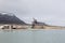 Industrial area in Longyearbyen, Svalbard, Norway