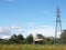 Industrial area at stourton leeds at the site of a proposed new brownfield inland dock development