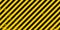 Industrial background warning frame grunge yellow black diagonal stripes, vector grunge texture warn caution