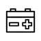 industrial battery icon