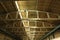 Industrial ceiling of a warehouse / plant