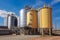 Industrial Chemical Fertilizer Plant with Mixing Tanks and Silos