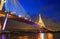 Industrial Circle Bridge in Bangkok, Thailand at t