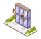 Industrial Climber Isometric Object