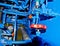 Industrial compressor pipework