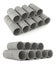 Industrial concrete pipes. Tubes