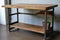 industrial desk with simple and sleek design