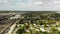 Industrial district transition to residential neighborhood Oakland Park FL