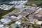 Industrial estate factories warehouse and storage facilities