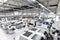 Industrial factory for assembly of microelectronics - interior a