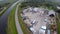 Industrial Farm aerial video