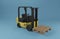 Industrial forklift truck