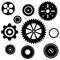 Industrial gear wheel set