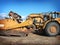 Industrial heavy equipment machinery tractor