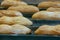 Industrial production bread sandwiches pizza bakery products