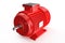 Industrial red electric motor