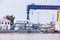 Industrial shipping cranes South Vietnam