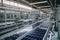 Industrial Solar Panel Manufacturing Plant with Assembly Line
