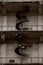 Industrial Spiral Stairway