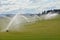 Industrial sprinkler system in Oregon`s Willamette Valley